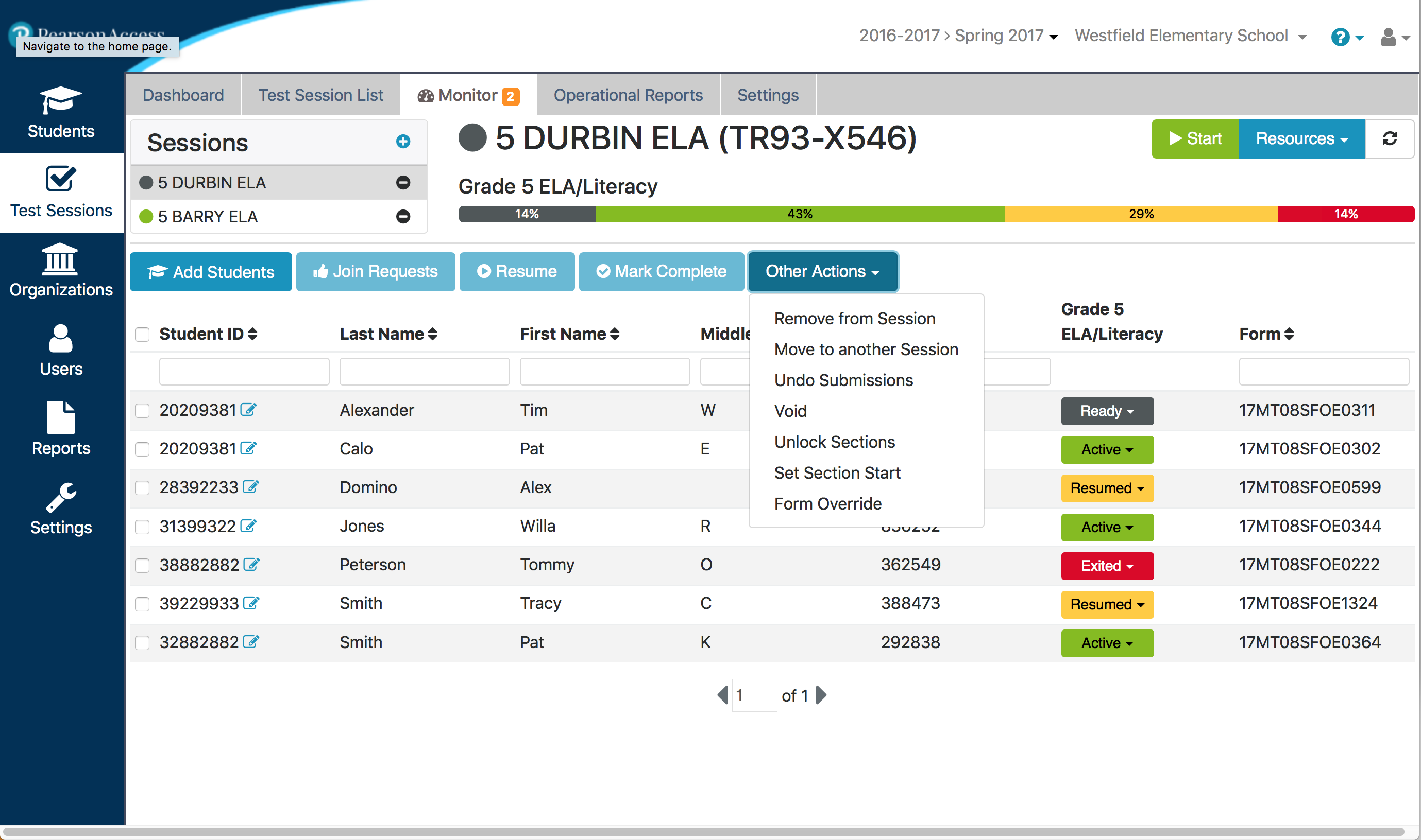 Design Sprint prototype screenshot