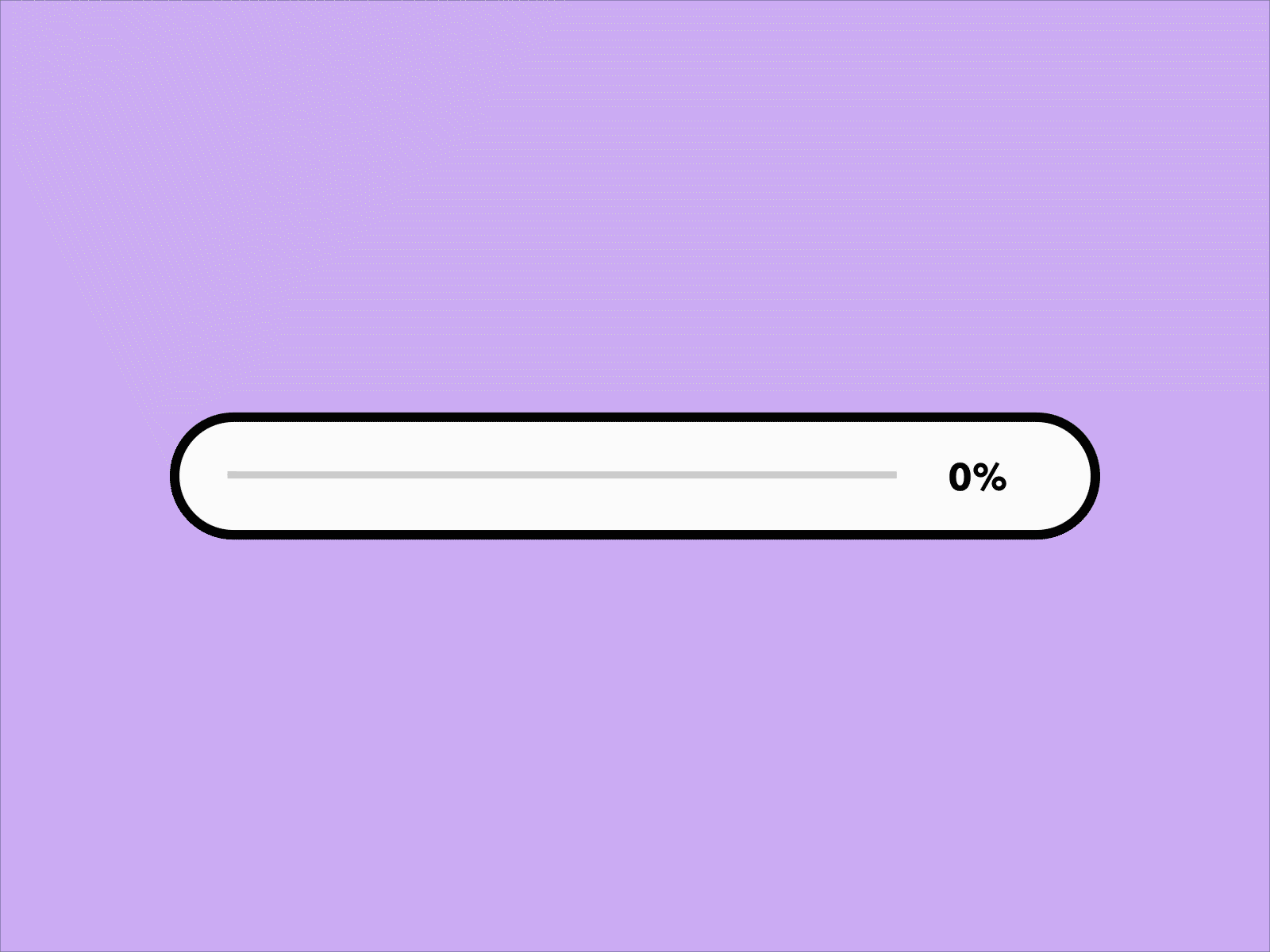 Dribbble gif of loading bar